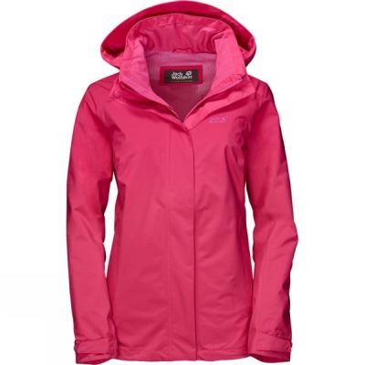 Chaquetas Jack Wolfskin Highland Mujer - Rosas - Chile NTD435192